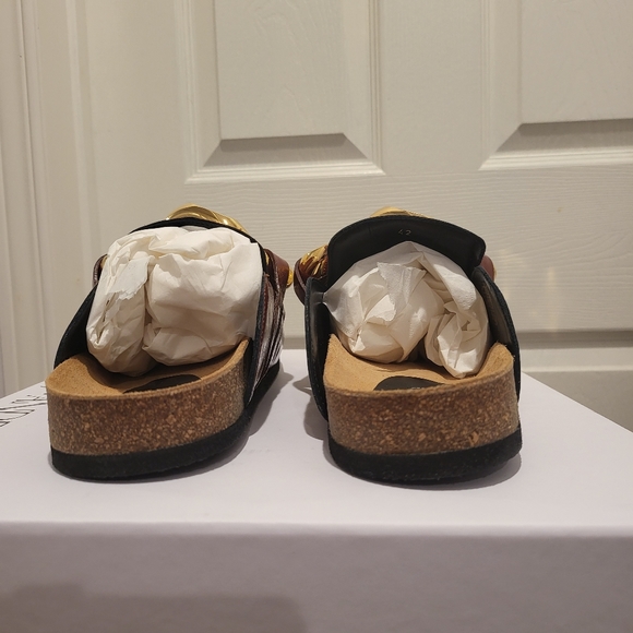 JW ANDERSON Chain Leather Mules - Picture 5 of 7